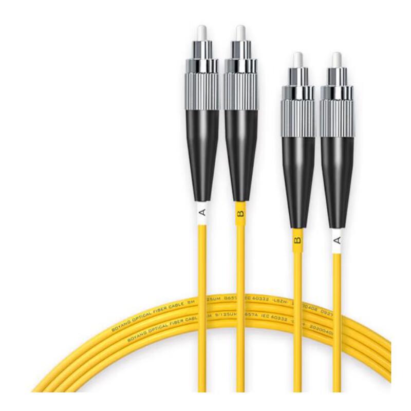 

BOYANG FC-FC(UPC) Single-Mode Duplex Fiber Optic Patch Cable