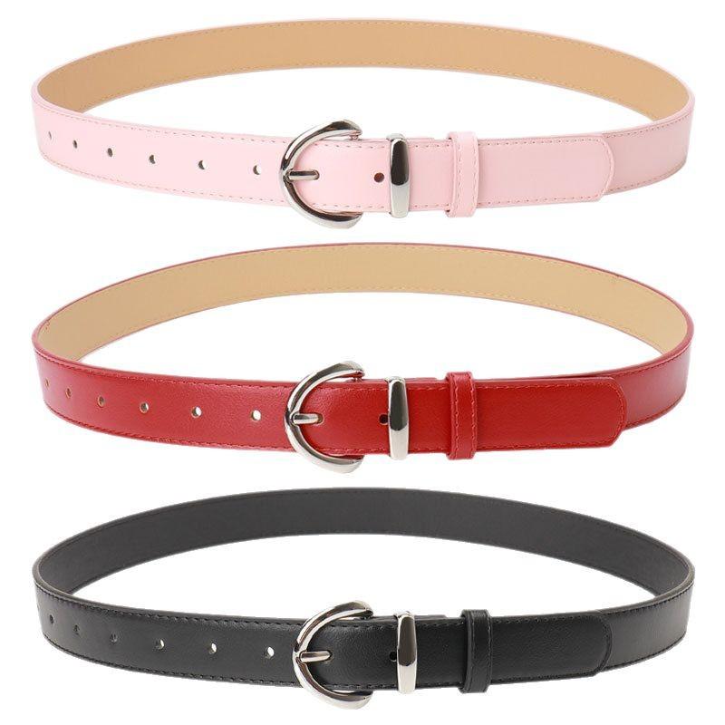 Factory Alloy Pin Buckle Belt Women'S Simple Casual Jeans Belt Women'S Belt