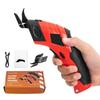 Handheld Cordless Electric Scissors For Fabric Cutting Portable Design With Safety Cover Fabric Trimming Tool