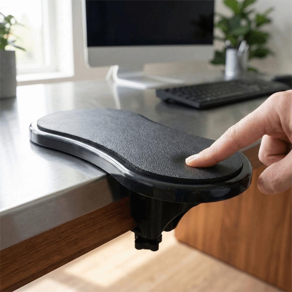 Ergonomic Armrest Desk Holder Rotatable Wrist Support Pad Elbow Rest Bracket  Home Office чёрный