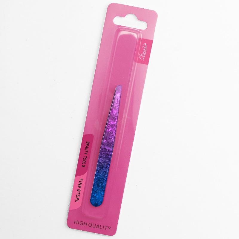 

Eyebrow Shaping Set: Pencil, Stainless Steel Tweezers, and Clamp for Precise Plucking