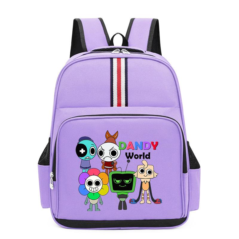 Cartoon Peripheral Trend Children'S Backpack Primary And Secondary School Students Large-Capacity Schoolbag