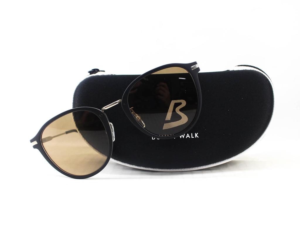 Bunny Walk BW-0271C Sunglasses Polarised Matte Black High Contrast (1867)