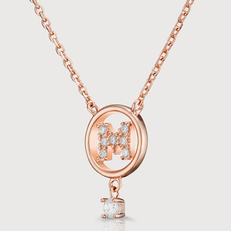 METROCITY JEWELRY Tuberare Rose Silver Necklace A201SN9102RPA