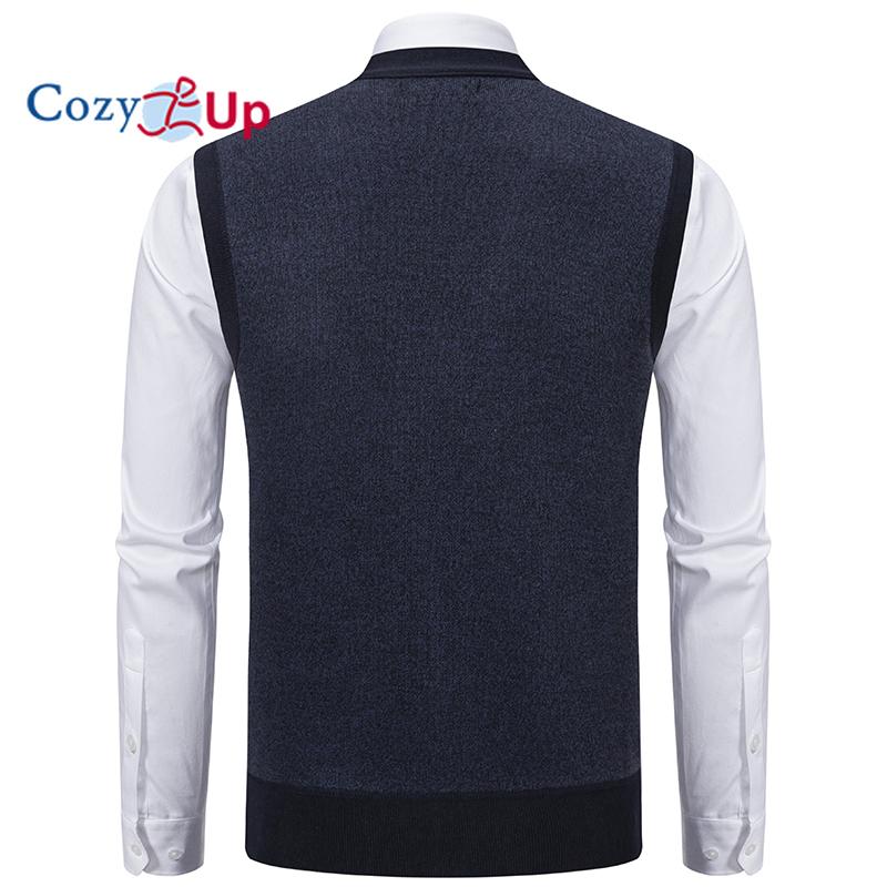 Cozy Up Mens Argyle Sweater Vests V Neck Sleeveless Cardigan Vest Knitwear