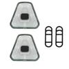 Feu Arrière Vélo LED Lumineux Rouge Arrière Lumière Vélo Lumière Dichroïque Sécurité Cyclisme pour Éclairage Nuit Arrière Feux Arrière Vélo