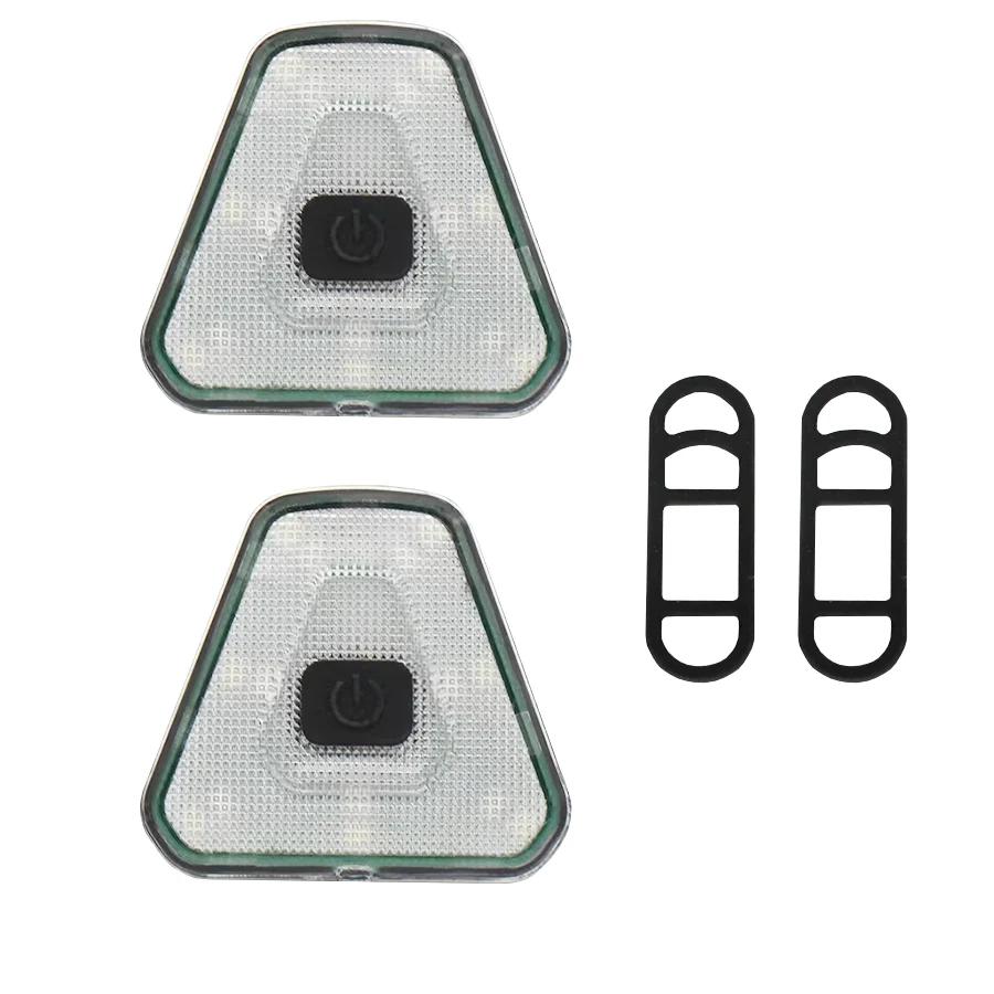 Feu Arrière Vélo LED Lumineux Rouge Arrière Lumière Vélo Lumière Dichroïque Sécurité Cyclisme pour Éclairage Nuit Arrière Feux Arrière Vélo