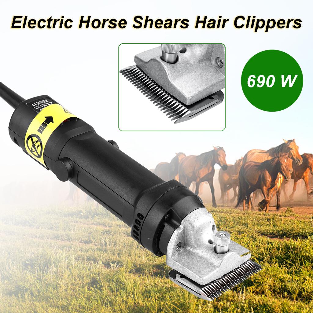 Buy 690W 220V Electric Horse Shears Animal Shaver Shearing Clippers Pet