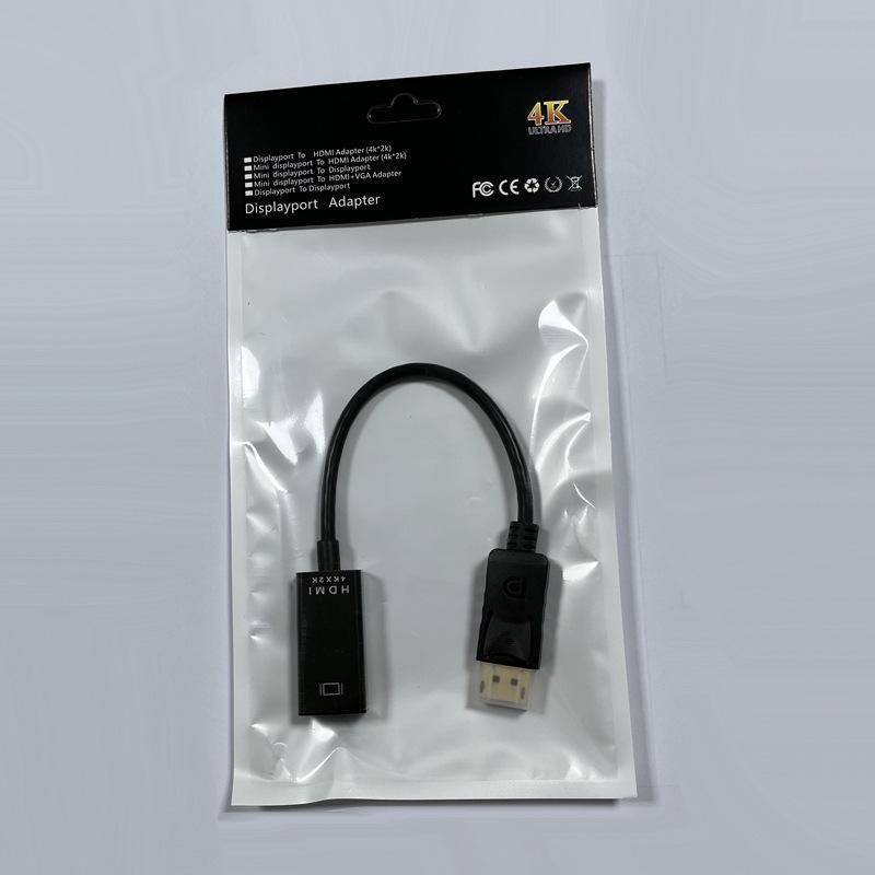 DP to HDMI Cable: Connects Computers, TVs, Projectors, and Set-Top Boxes
