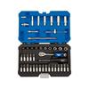 Socket Set & 1/4’’ DRAPER Metric Ratchet (44 Pieces)