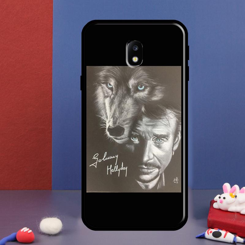 Johnny Hallyday Case For Samsung J5 J7 J3 J1 2016 A3 A5 2017 A6 A7 A8 A9 J8 2018 J4 J6 Plus Coque Fundas