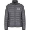 EA7 Solid Logo Long Sleeve Ribbed Down Jacket Men Outerwear 8NPB23-PNGPZ-U8117