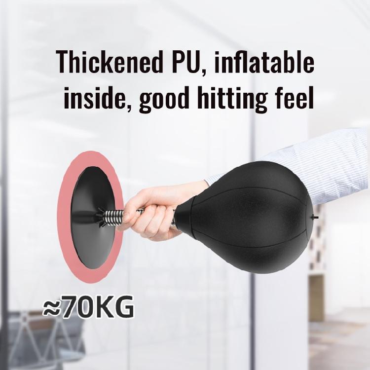 Desktop PU Boxing Ball  Training B0xing Bag Muay Tai Mma Exercise Stress Relief