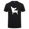 Cool Simple Dachshund Dog Chihuahua Dog  Dog Printed T Shirt For Unisex Male Short Sleeve Cotton Casual Funny Crew  Tshirt