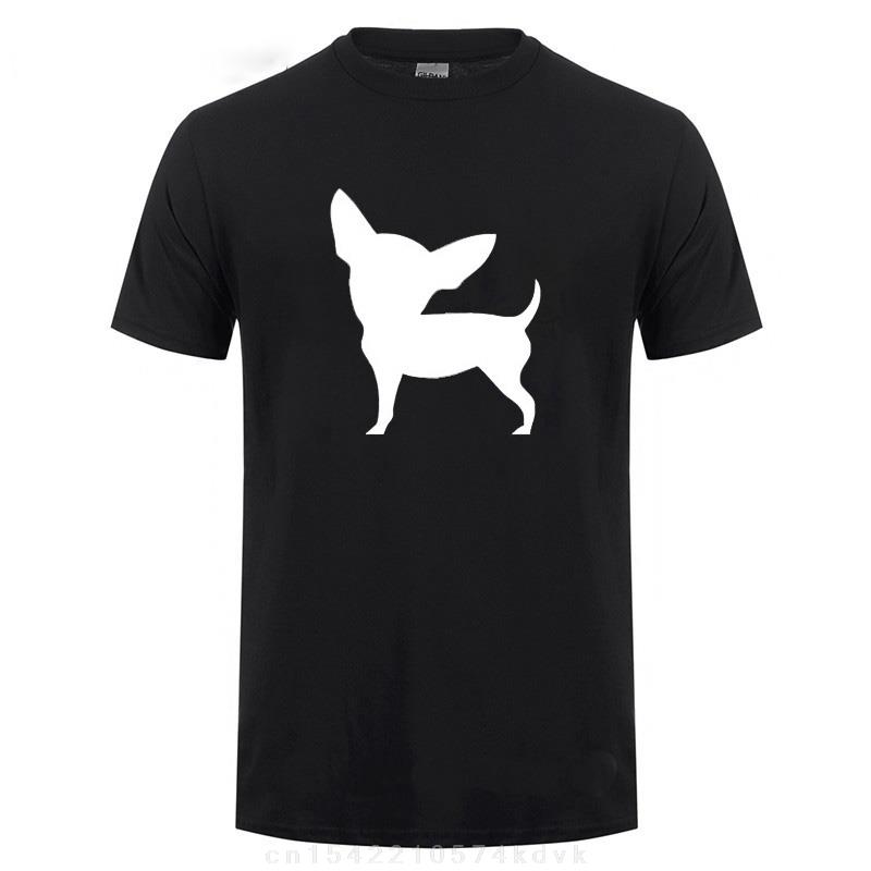 Cool Simple Dachshund Dog Chihuahua Dog Dog Printed T Shirt For Unisex Male Short Sleeve Cotton Casual Funny Crew Tshirt