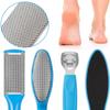 Hornhautentferner Hobel Set Edelstahl Fußraspel Abgestorbene Haut Pediküre Schrubber Fußpflege