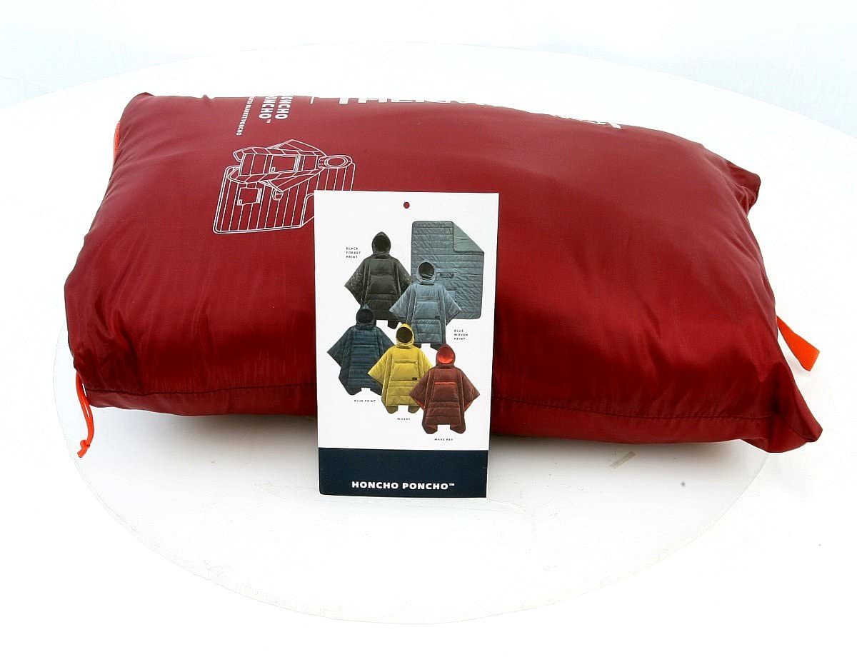 

THERMAREST Honcho Mars Уличное пончо с капюшоном, Пончо, Красный, [Б/У]