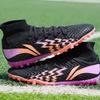 Li Ning Comfortable Breathable MG Soft Ground Football Shoes Men Football Shoes Black Pink YSFU013-3