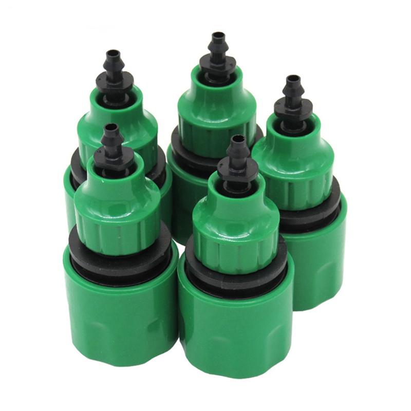 2025+ 30PCS Quick Coupling Adapter with 1/2 Barbed Connector Drip Tape for Irrigation Garden Watering