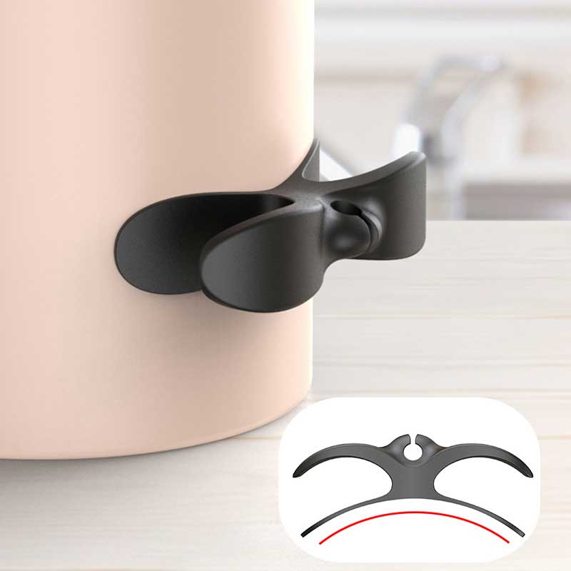 Organizér navíječe šňůr pro kuchyňské spotřebiče Obal na šňůru Svorky pro vedení kabelů Držák pro vzduchovou fritézu Kávovar Upevňovač drátů