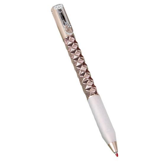 Geometrisk Deformasjon Gelpenn 0,5 mm Fin Spiss Skrivepenn med Silikongrep Hurtigtørkende Svart Blekkhus Penn Kontorrekvisita