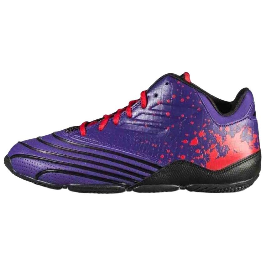 Adidas Return Of The Mac Fashion Comfortable Slip Resistant Durable Low Top Basketball Shoes Men Sneakers Emperor-Purple AQ8246