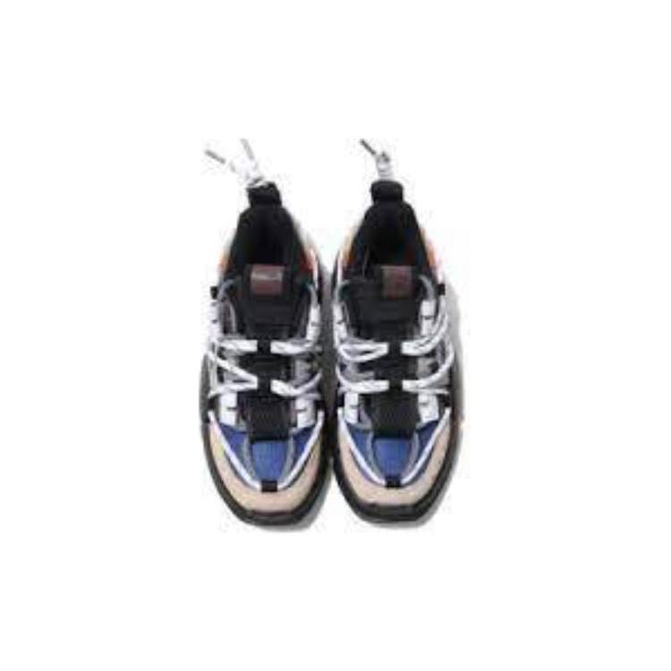 Li Ning Pan Gu 2019 New York Fashion Apparel Week Cushioning Slip Resistant Low top Casual Shoes Women's Black AGLP088-5