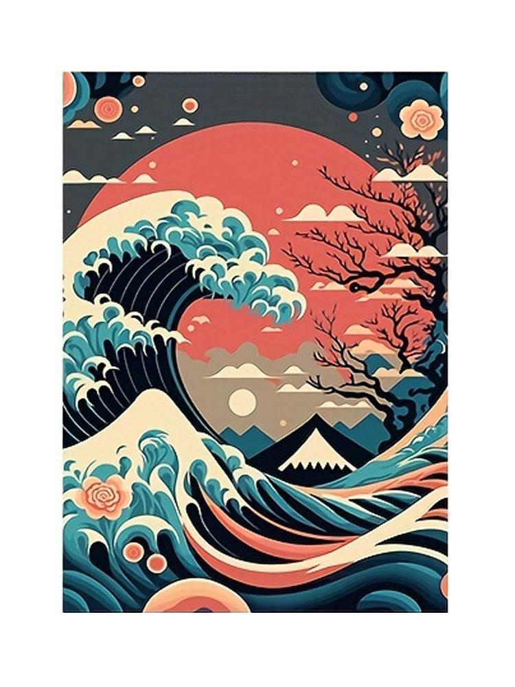 Perfect Japanese Nature Landscape Wall Art Canvas Painting Modern Wall Art Prints And Posters For Living Room Cuadros Decor
