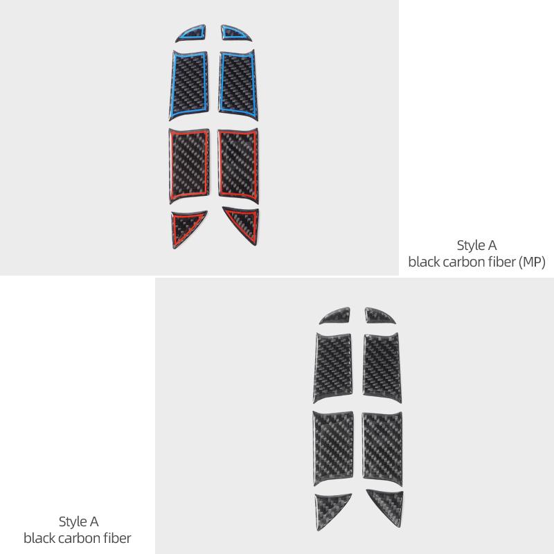 For BMW X3 G01 X3 G08 2017-2024 Carbon Fiber Rear Front Bumper Lip Sticker Strip Trim Car Exterior Tuning Protector Accessories