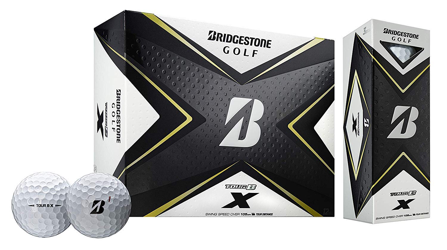 

[Специфікація США] М яч для гольфу Bridgestone Golf TOUR B X [Білий] [Вживаний]