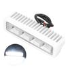 6.3in LED Boat Light Bar IP68 Waterproof 4000LMS 6000K 1224 V 36W 120 degrees  Floodlight Deck Lamp for RV