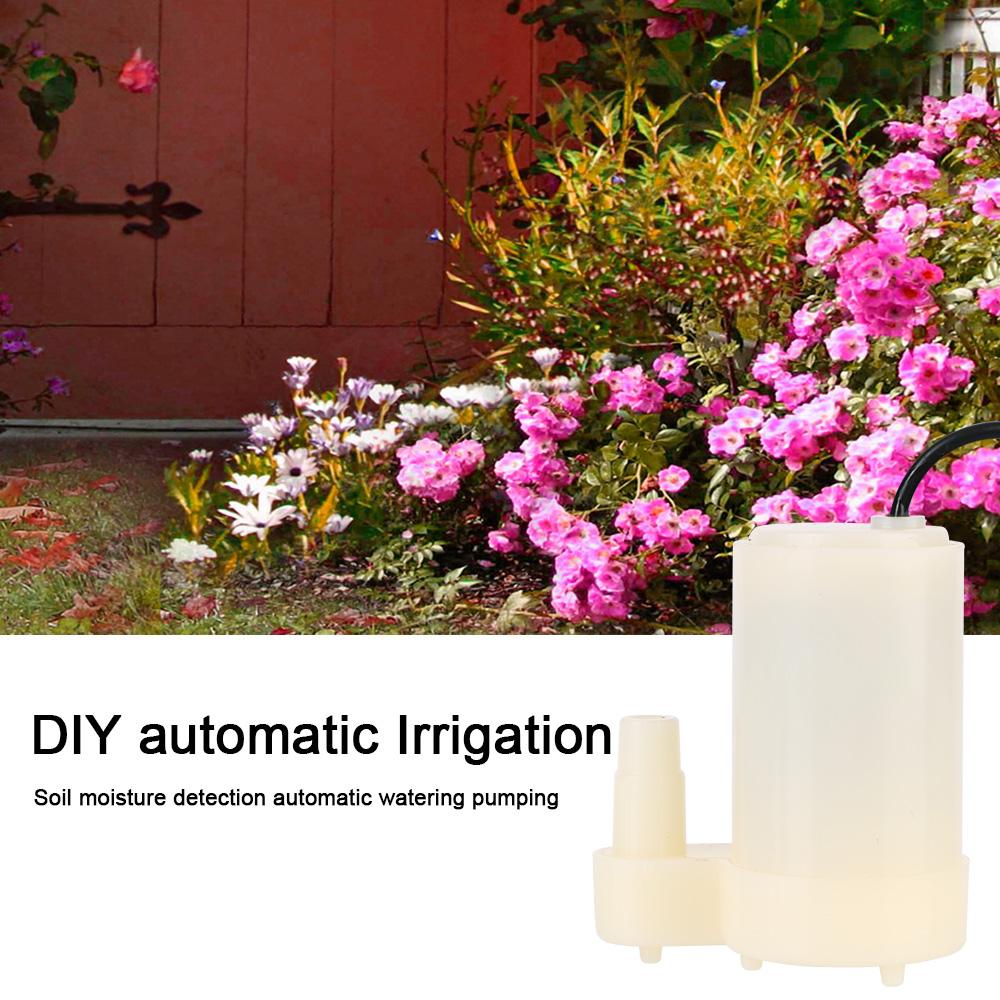 Soil Moisture Detection Garden Drip Watering Automatic Water Pump Module Kit DIY Watering Irrigation System