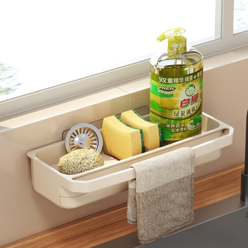 Organizzatore Lavello Cucina Scolapiatti Scaffale Autosvuotante Porta Spugna Porta Strofinaccio Porta Rubinetto Portaoggetti Saponiera Scolapiatti Accessori Cucina