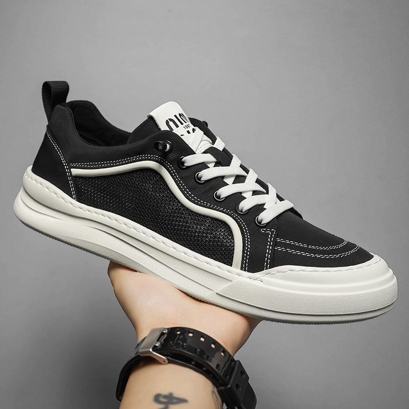 Fashion Leisure Walk Men Casual Shoes Fashion Outdoor Sneakers Simple Comfy Male Tenis Masculino Skateboard Footwear Breathable Trainers
