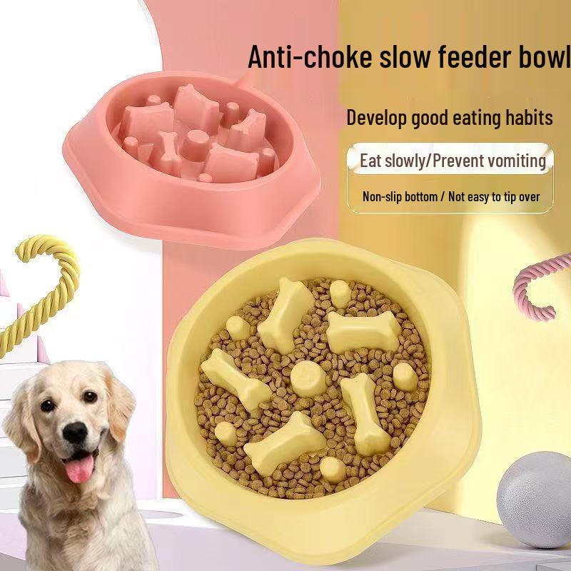 

Extra Large Anti-Choke, Anti-Spill Pet Bowl for Dogs and Cats