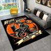 3D Retro Vintage Motorcycle Area Rug Large,Carpet Rug for Living Room Bedroom Sofa Doormat Decor,Child Play Non-slip Floor Mat