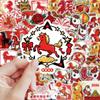 61PCS Chinese New Year Stickers 2026, Year of The Horse 2026 Lunar New Year Sticker Spring Festival Decals Stickers Party Favors