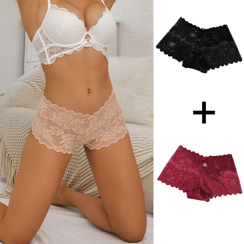 

FINETOO 2 шт./компл. кружевные трусики женские дышащие трусики с цветочным принтом полые дышащие нижнее белье женское нижнее белье XL