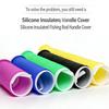 Anti-electric Cold Shrink Handle Cover Silicone Grip Sleeves  Fishing Tackle Accessories