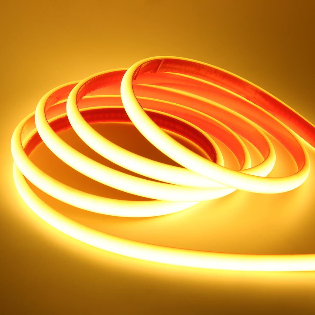 AC 220V COB Strip IP67 Waterproof White 3000K 4000K 6000K 50CM Cuttable Flexible Ribbon LED Neon Light For Home Garden Decor