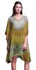 Phagun Short Caftan Midi Dress Beach Swimwear Cover Up Womens Kaftan-4X-5X