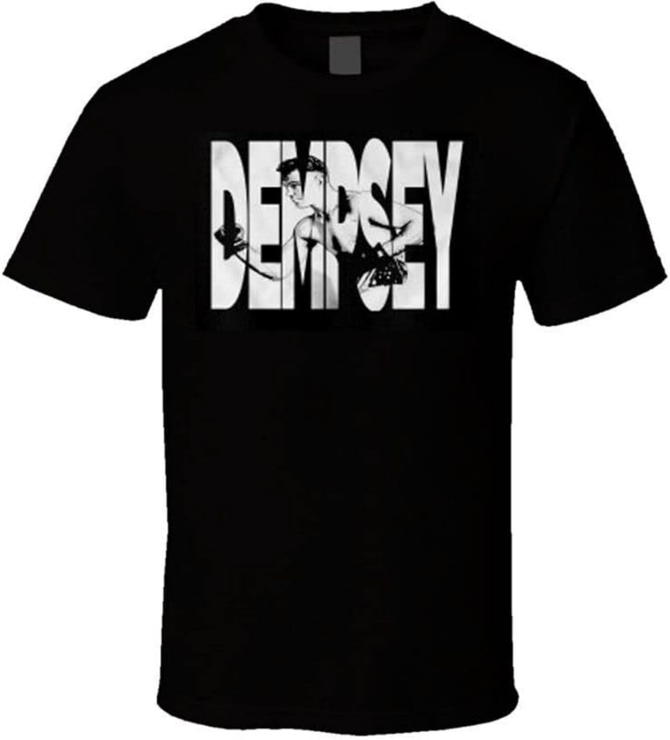 Dempsey Letter Portrait Overlay T-Shirt 3XL чёрный