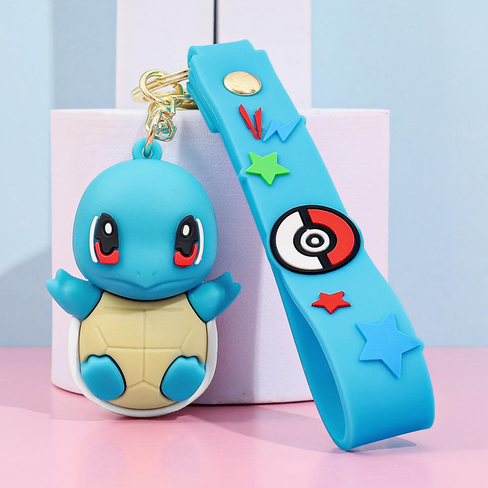 85 Styles Pokémon Pocket Monster Keychain Bag Decor Pikachu Desk Ornaments Car Key Chain Accessories Small Gift Between Friends