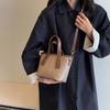 Today's Popular Small Bag Women's New Fashion Versatile Shoulder Messenger Bag Textured Portable Bucket Bag
