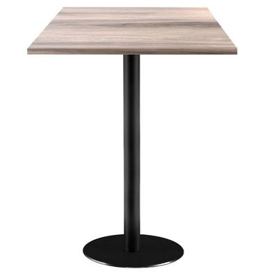 60 X 60 Cm High Table - Rome Model, Tagus Oak