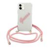 Guess Guhcp12Scrtvspi Iphone 12 Mini 5,4 Różowy/Pink Hardcase Script Vintage