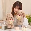 31cm Bonnie Rabbit Plush with Birthday Cake Cute Bunny Doll Easter Gift Kids Birthday Decor