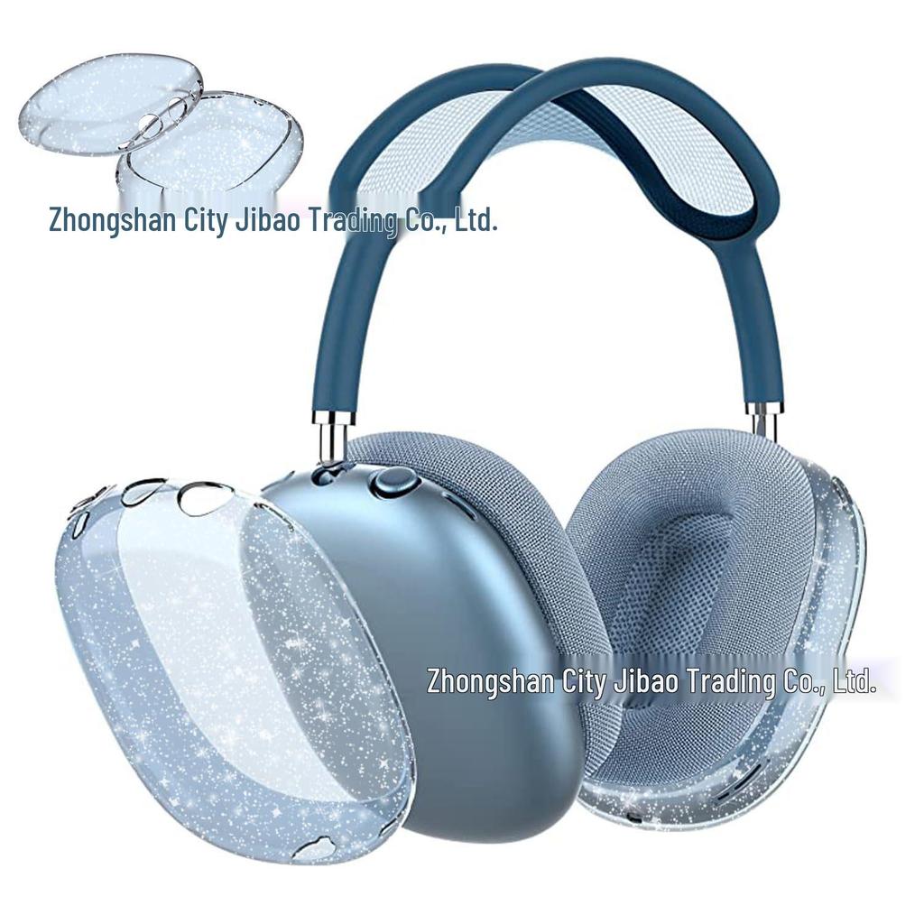 Transparent Protective Silicone Case for Apple AirPods Max Over-Ear Headphones