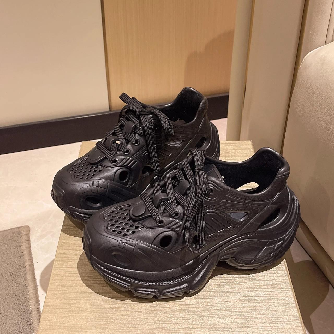 

МОДНАЯ ОБУВЬ, мужские дышащие спортивные кроссовки, спортивные кроссовки для бега, уличные женские теннисные кроссовки для тренажерного зала 36 чёрный