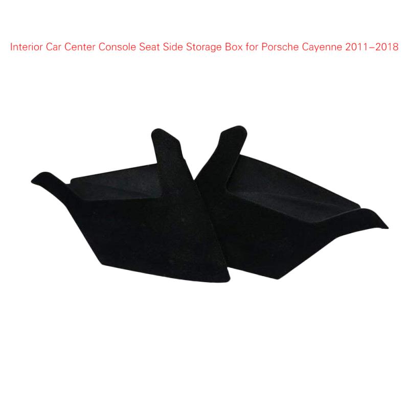 

2pcs For Porsche Cayenne 2011-2017 Car Accessories Interior Center Console Armrest Storage Container